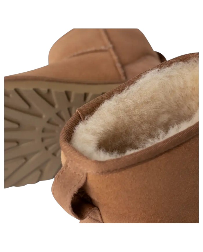 Sandalo Ugg Uomo Unisex Donna Classic Mini Suede Chestnut