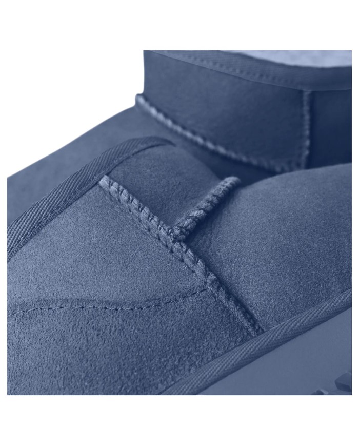 Stivale Donna UGG Classic Ultra Mini Montone Idrorepellente Desert Blue