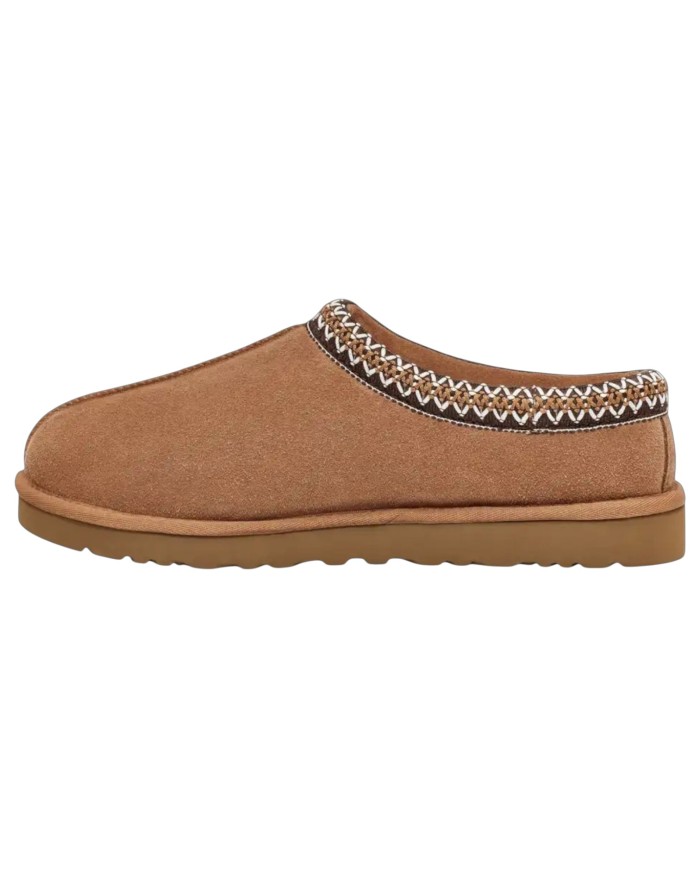 Sandalo Ugg Uomo Ciabatta Tasman Montone Suede Chestnut