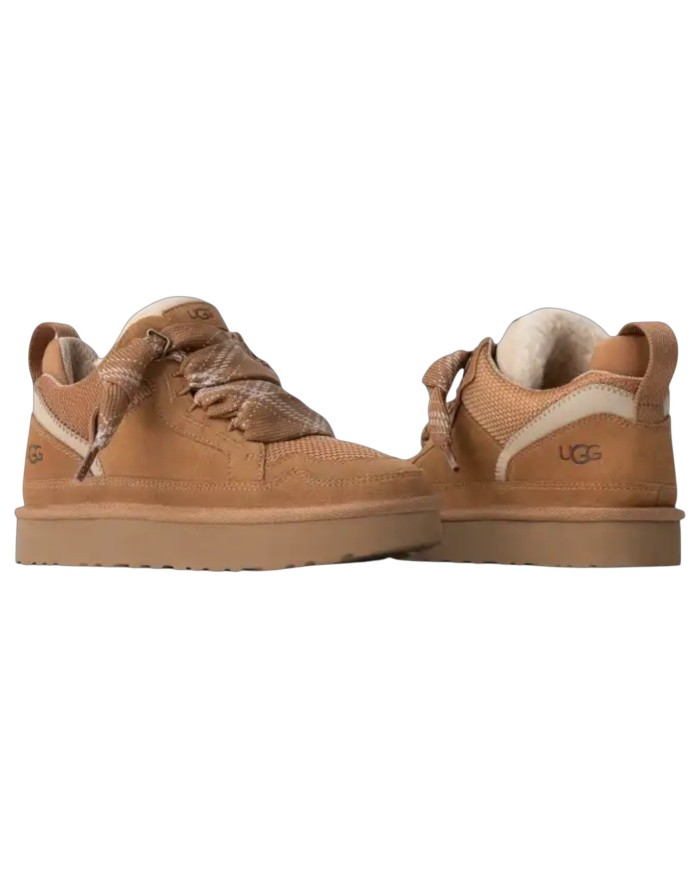 Sneakers Donna Ugg Unisex Lowmel Suede Chestnut
