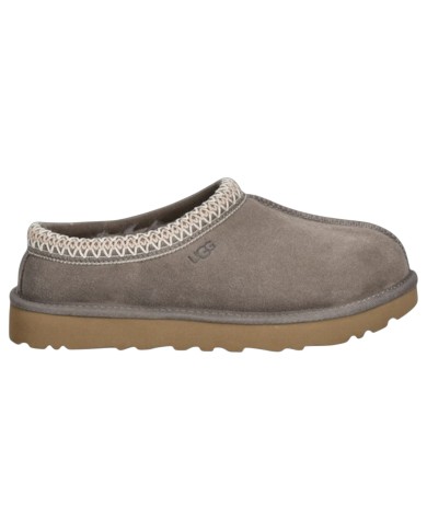 Sandalo Ugg Donna Ciabatta Tasman Montone Suede Smoke Plume Grey