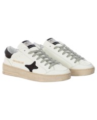 Sneakers Ama Brand Uomo Slam Ama B Deluxe Leather White Black
