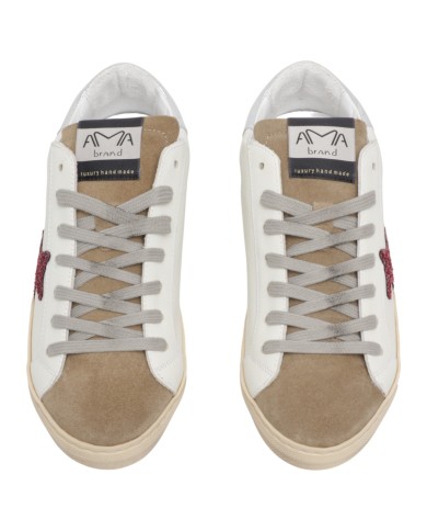 Sneakers Ama Brand Donna SNK Ama B White Multicolor