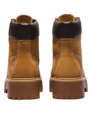 Stivaletto Donna Platform Timberland Stone Street 6 In Lace Waterproof Wheat Camel