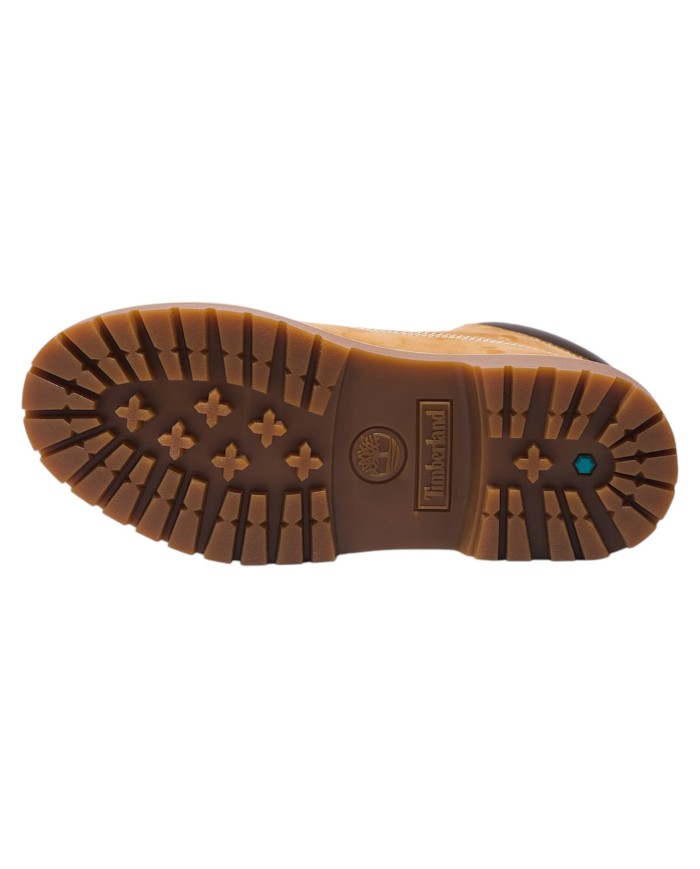 Stivaletto Donna Platform Timberland Stone Street 6 In Lace Waterproof Wheat Camel