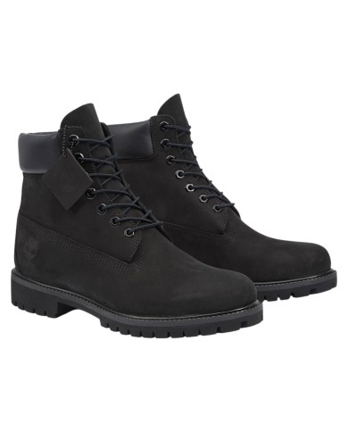 Stivaletto Uomo Timberland Premium 6 In Lace Waterproof Black