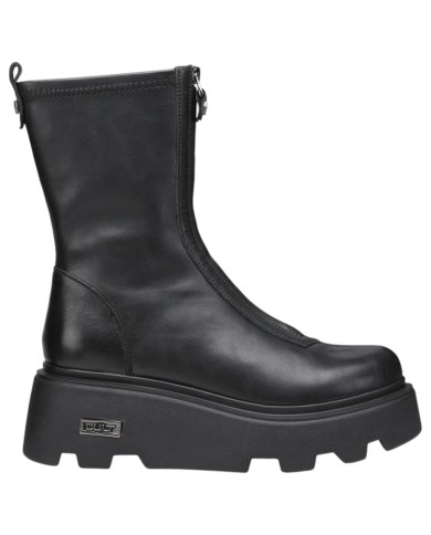 Stivaletto Donna Cult New Rock Anfibio Mid W Leather Black