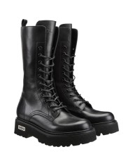 Stivaletto Donna Cult Slash 3324 Maxi Anfibio Boot W Leather Black