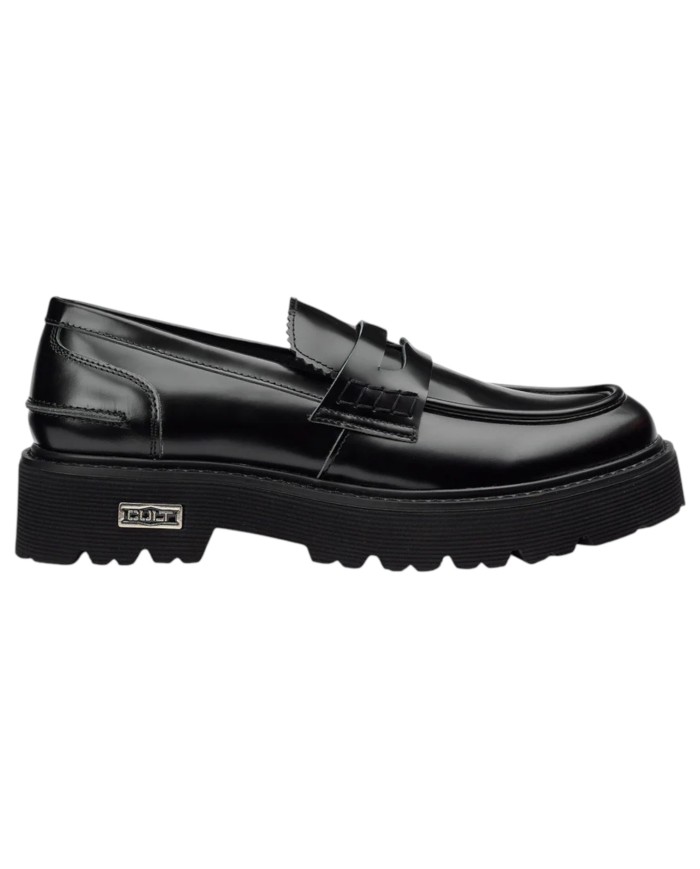 Mocassino Uomo Cult Slash 3635 Low M Leather Black