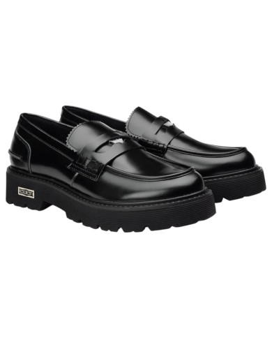 Mocassino Uomo Cult Slash 3635 Low M Leather Black