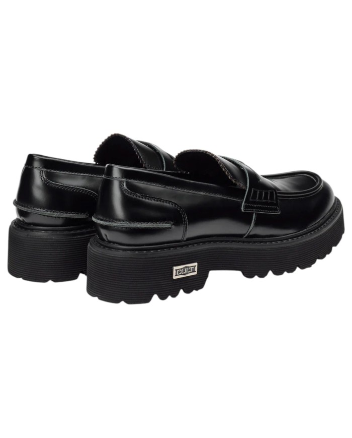 Mocassino Uomo Cult Slash 3635 Low M Leather Black