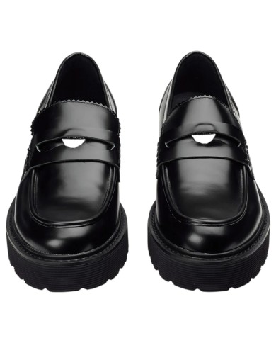 Mocassino Uomo Cult Slash 3635 Low M Leather Black