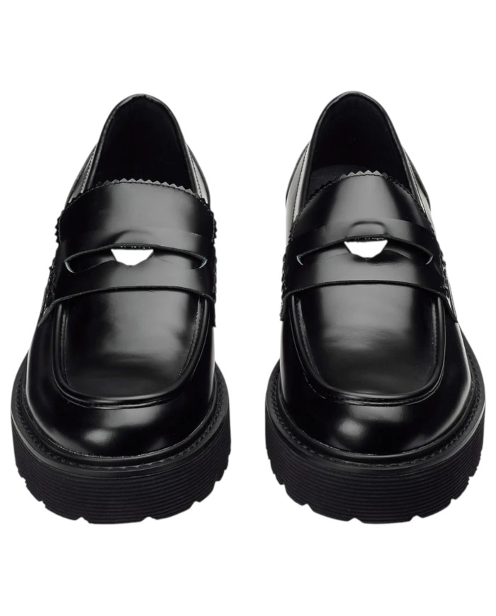 Mocassino Uomo Cult Slash 3635 Low M Leather Black