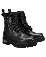 Stivaletto Donna Cult Slash 4347 Anfibio Mid W Leather Black