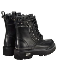 Stivaletto Donna Cult Slash 4347 Anfibio Mid W Leather Black