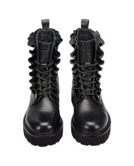 Stivaletto Donna Cult Slash 4347 Anfibio Mid W Leather Black