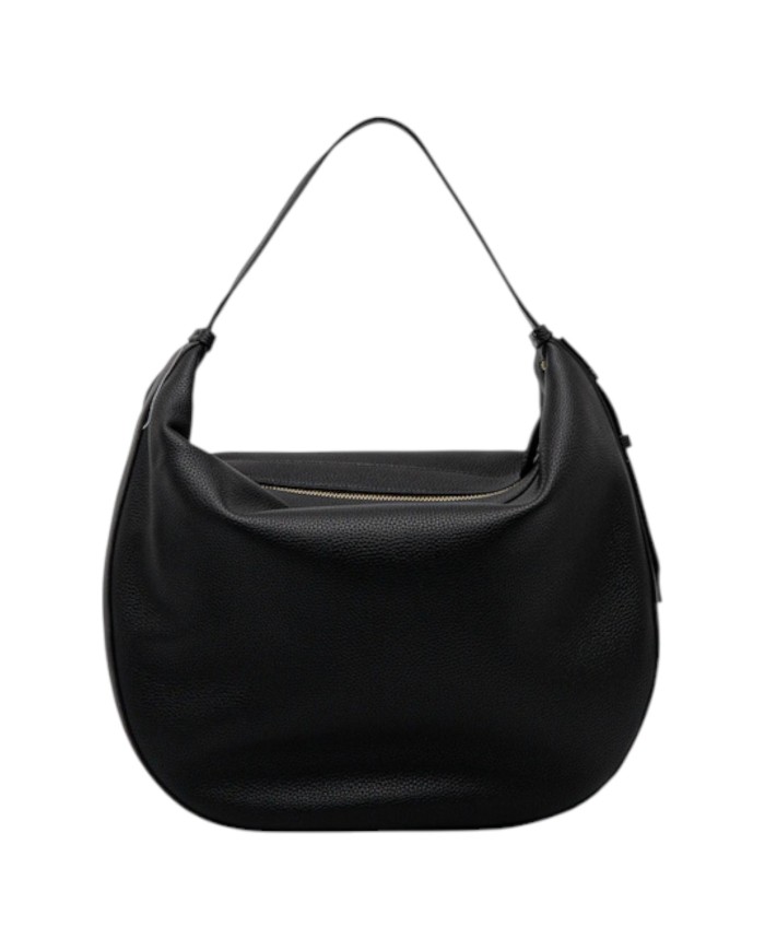 Borsa A Spalla Armani Exchange Donna Hobo Susie Leather Black