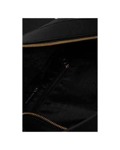 Borsa A Spalla Armani Exchange Donna Hobo Susie Leather Black