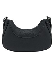 Tracolla Donna Armani Exchange Hobo Logata Leather Black