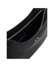 Tracolla Donna Armani Exchange Hobo Logata Leather Black