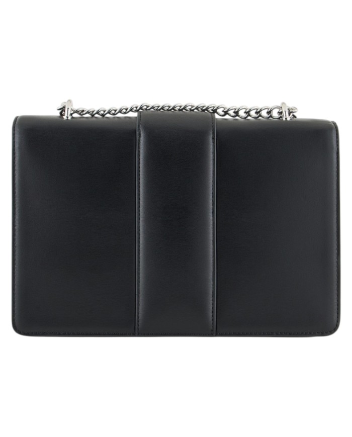 Borsa A Spalla Donna Armani Exchange A X Logo Leather Black