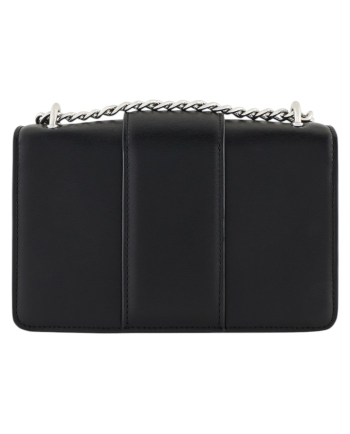 Borsa A Spalla Donna Armani Exchange A X Logo Leather Black