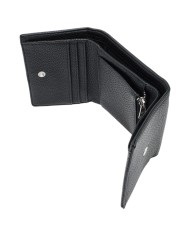 Portafoglio Donna Armani Exchange A X Line Logo Leather Black