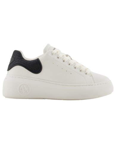 Sneakers Armani Exchange Donna Chunky Leather White