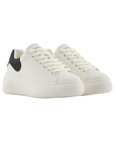 Sneakers Armani Exchange Donna Chunky Leather White