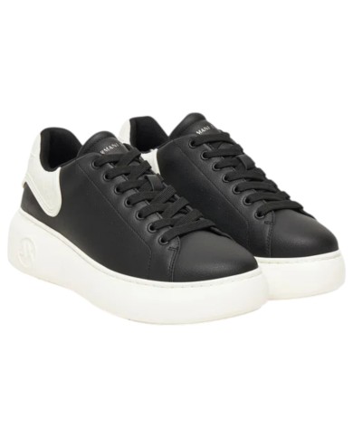 Sneakers Armani Exchange Donna Chunky Leather Black