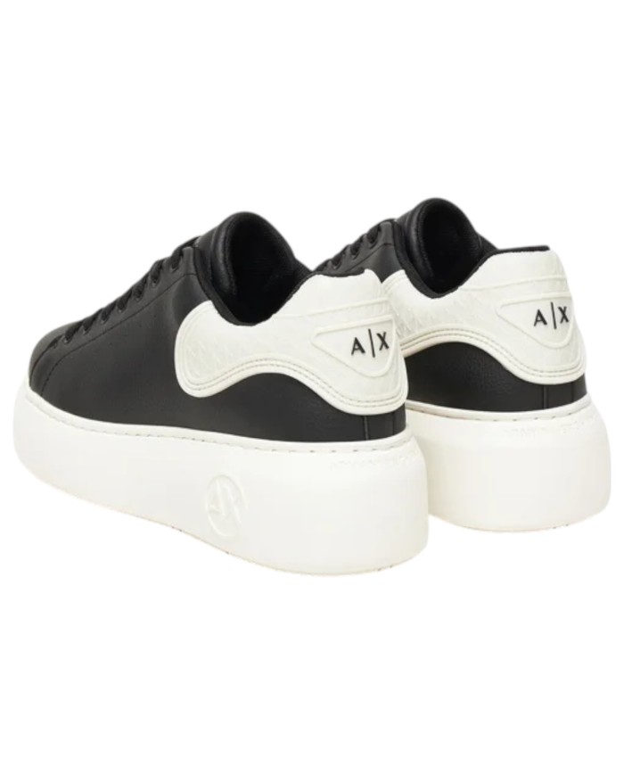 Sneakers Armani Exchange Donna Chunky Leather Black