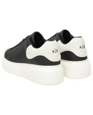 Sneakers Armani Exchange Donna Chunky Leather Black
