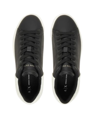 Sneakers Armani Exchange Donna Chunky Leather Black