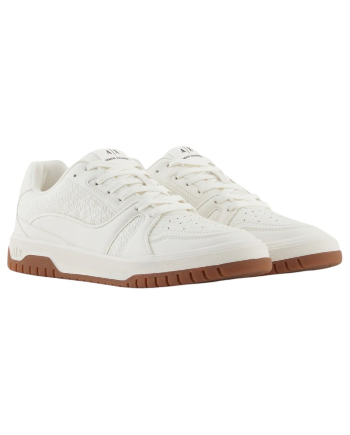 Sneakers Armani Exchange Uomo Leather Off White