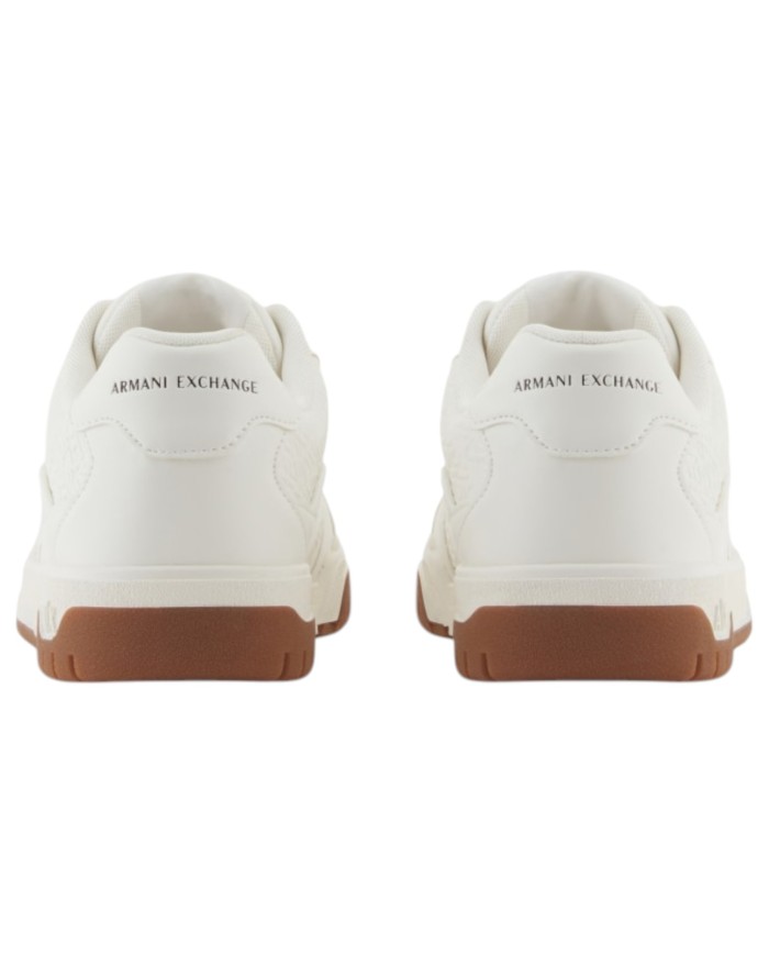 Sneakers Armani Exchange Uomo Leather Off White
