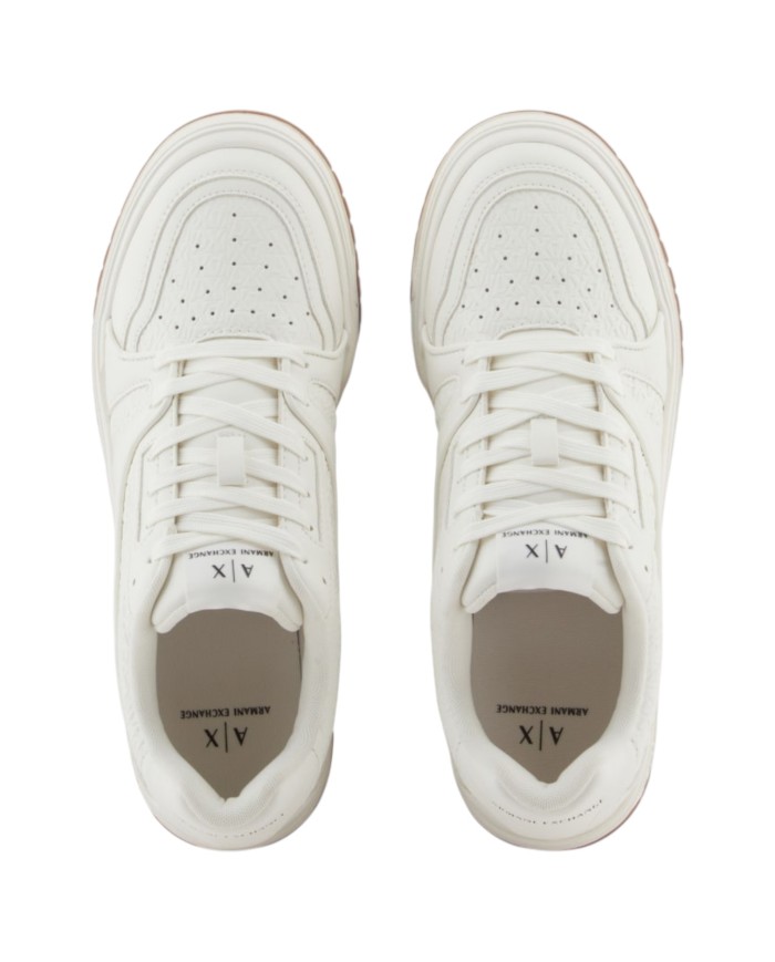 Sneakers Armani Exchange Uomo Leather Off White
