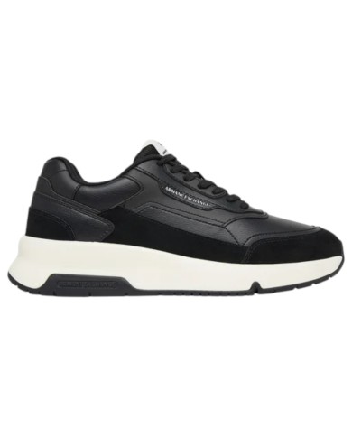 Sneakers Armani Exchange Uomo Leather Black