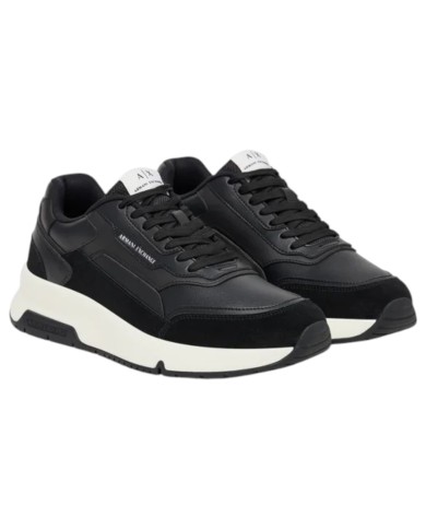 Sneakers Armani Exchange Uomo Leather Black