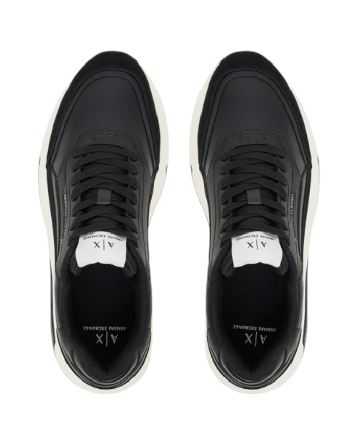 Sneakers Armani Exchange Uomo Leather Black