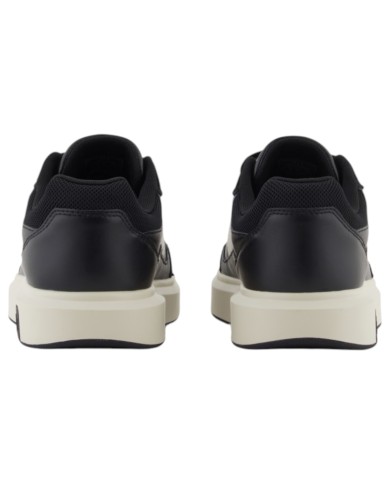 Sneakers Armani Exchange Uomo Banda Logo Leather Black