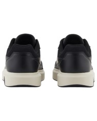 Sneakers Armani Exchange Uomo Banda Logo Leather Black