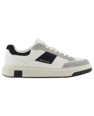 Sneakers Armani Exchange Uomo Banda Logo Leather White
