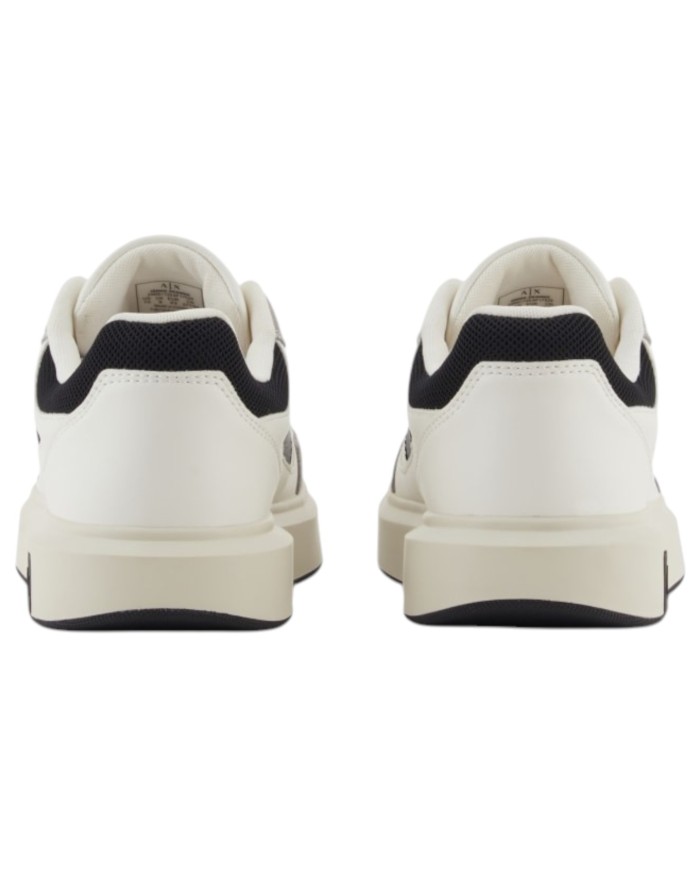Sneakers Armani Exchange Uomo Banda Logo Leather White