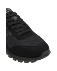 Sneakers Armani Exchange Uomo A X Logo Mesh Suede Black