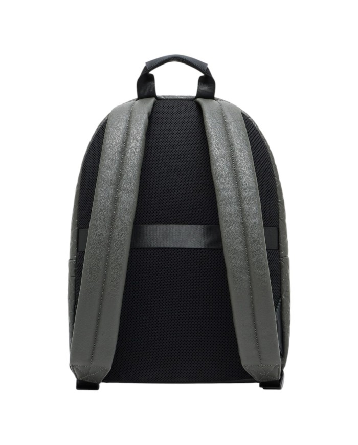 Zaino Uomo Armani Exchange A X Embossed Logo Leather Sage Green