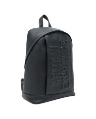 Zaino Uomo Armani Exchange Armani Exchange Embossed Logo Leather Black