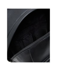Zaino Uomo Armani Exchange Armani Exchange Embossed Logo Leather Black