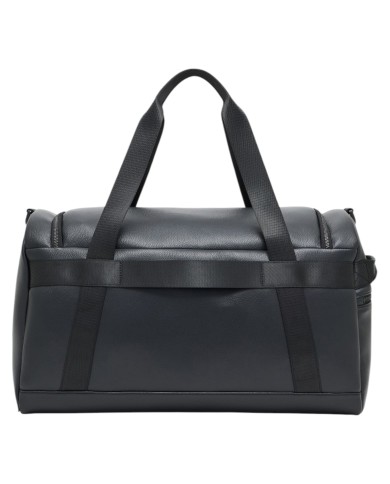 Borsone Uomo Armani Exchange Borsone Da Viaggio Line Logo Leather Black