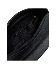 Pochette Uomo Armani Exchange Line Logo Leather Black