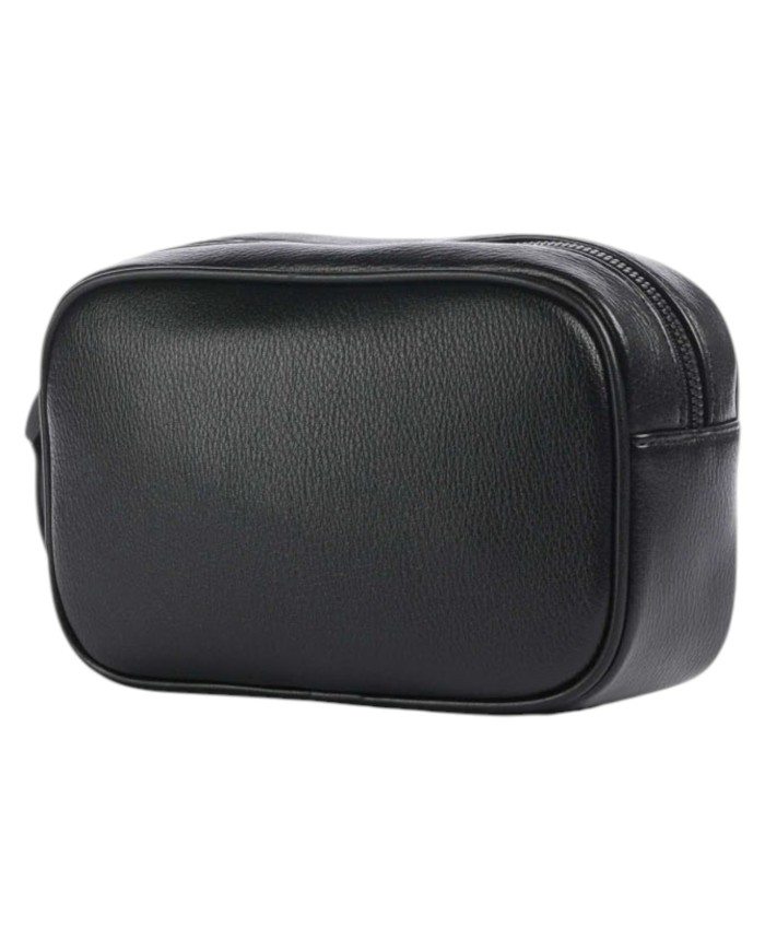 Pochette Uomo Armani Exchange Line Logo Leather Black